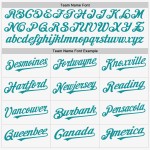 Teal White Baseball Sleeveless Authentic Custom Jersey Teal White Baseball Sleeveless Authentic Custom Jersey
