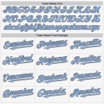 Light Sleeveless Blue-Steel Baseball Jersey Authentic Gray White Custom Light Sleeveless Blue-Steel Baseball Jersey Authentic Gray White Custom