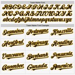 Black-Gold Jersey Custom White Authentic Baseball Sleeveless Black-Gold Jersey Custom White Authentic Baseball Sleeveless