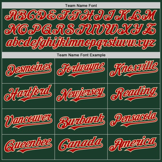 Jersey Baseball Green Red-Cream Sleeveless Authentic Custom Jersey Baseball Green Red-Cream Sleeveless Authentic Custom