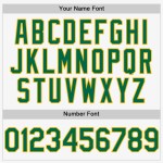 White Authentic Kelly Custom Baseball Jersey Green-Gold Sleeveless White Authentic Kelly Custom Baseball Jersey Green-Gold Sleeveless