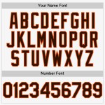 Baseball Brown-Orange Authentic Sleeveless White Jersey Custom Baseball Brown-Orange Authentic Sleeveless White Jersey Custom