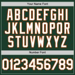 Sleeveless Authentic Green Jersey Custom Baseball White-Orange Sleeveless Authentic Green Jersey Custom Baseball White-Orange