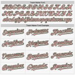 Custom Authentic Pink-Green White Baseball Jersey Medium Sleeveless Custom Authentic Pink-Green White Baseball Jersey Medium Sleeveless