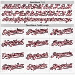 Authentic Pink-Black Baseball Custom Medium White Sleeveless Jersey Authentic Pink-Black Baseball Custom Medium White Sleeveless Jersey