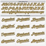 Sleeveless Jersey Baseball White Gray-Old Steel Authentic Gold Custom Sleeveless Jersey Baseball White Gray-Old Steel Authentic Gold Custom
