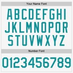 Teal White Baseball Sleeveless Authentic Custom Jersey Teal White Baseball Sleeveless Authentic Custom Jersey