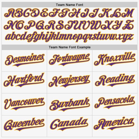 Purple-Gold Authentic Baseball Sleeveless Custom White Jersey Purple-Gold Authentic Baseball Sleeveless Custom White Jersey