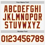 Sleeveless Custom White Jersey Baseball Authentic Crimson-Gold Sleeveless Custom White Jersey Baseball Authentic Crimson-Gold