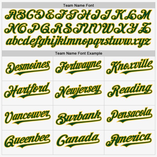 Jersey Authentic Baseball White Sleeveless Custom Green-Gold Jersey Authentic Baseball White Sleeveless Custom Green-Gold