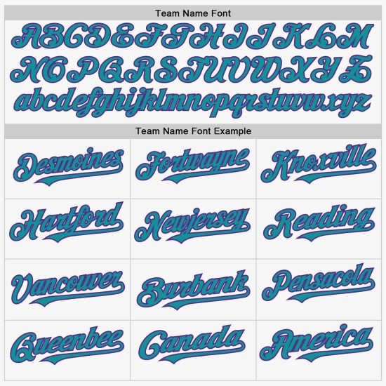 Custom Jersey Baseball White Purple-Teal Authentic Sleeveless Custom Jersey Baseball White Purple-Teal Authentic Sleeveless