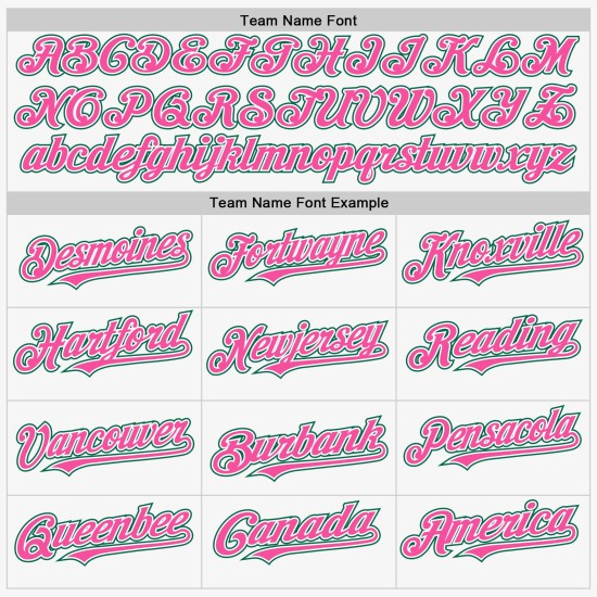 Custom Authentic Green-Pink Sleeveless Kelly Jersey Baseball White Custom Authentic Green-Pink Sleeveless Kelly Jersey Baseball White
