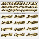 Jersey Sleeveless Authentic Navy-Gold Baseball Custom White Jersey Sleeveless Authentic Navy-Gold Baseball Custom White