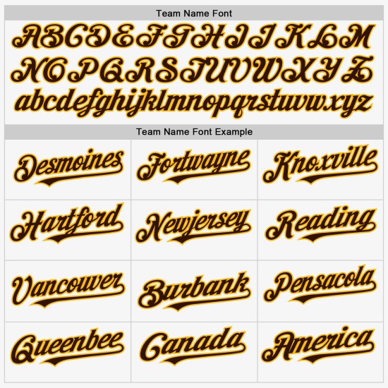 Baseball White Brown-Gold Authentic Custom Jersey Sleeveless Baseball White Brown-Gold Authentic Custom Jersey Sleeveless