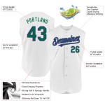 White Jersey Green-Purple Custom Baseball Sleeveless Kelly Authentic White Jersey Green-Purple Custom Baseball Sleeveless Kelly Authentic