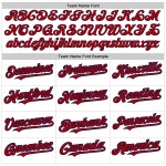 Baseball Custom Authentic Jersey Raglan Red-Navy White Sleeves Baseball Custom Authentic Jersey Raglan Red-Navy White Sleeves