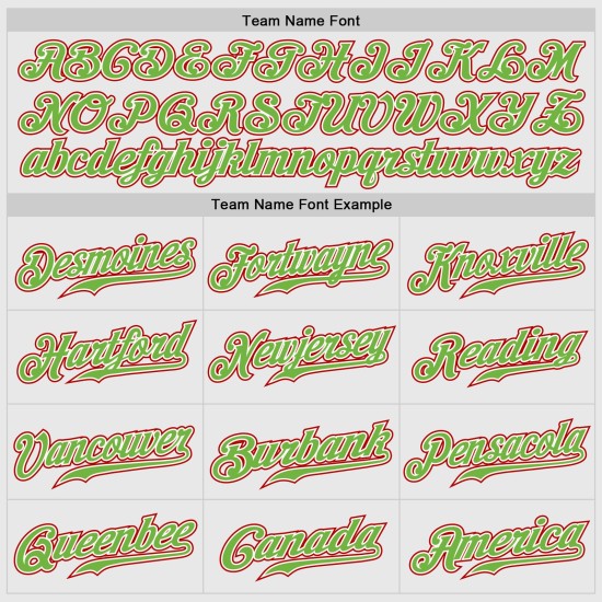 Custom Baseball Red-Neon Green Red White Jersey Authentic Sleeves Raglan Pinstripe Custom Baseball Red-Neon Green Red White Jersey Authentic Sleeves Raglan Pinstripe